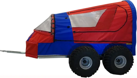 RESCUE TRAILER TYROMONT 4x4 WHEELS